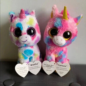 Ty beanie babies unicorns  🦄